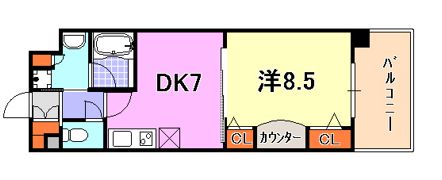 KAISEI 新神戸の間取り画像