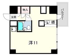 ハウゼ芦屋の間取り画像