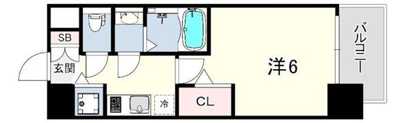 ファーストフィオーレ神戸スペラーレの間取り画像