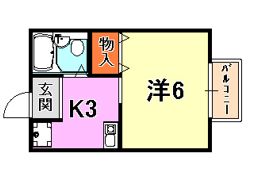 リオマール弐番館の間取り画像
