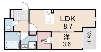 シェモア・グランデ西宮IIの間取り画像