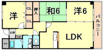 ビューメゾン津髙の間取り画像