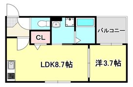 ハーモニーテラス青木3の間取り画像