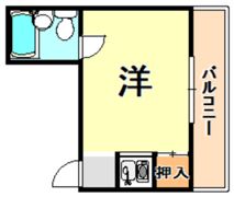ニューヤングハイツの間取り画像