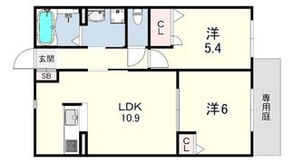 シャーメゾン豊楽 A棟の間取り画像