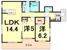 メゾングレープの間取り画像