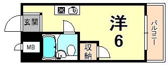 カサビアンカの間取り画像
