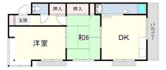 西宮グリーンハイツ1の間取り画像