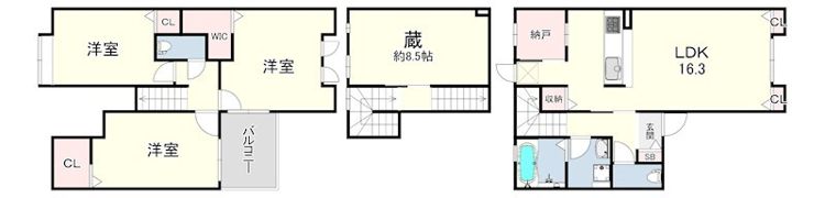Casa Fortunataの間取り画像