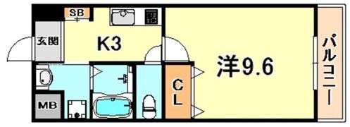 リブェール天城の間取り画像