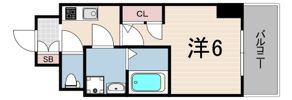 レオンコンフォート神戸駅前の間取り画像
