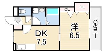 アビタシオングラシューズの間取り画像