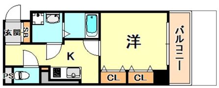 マリス神戸の間取り画像