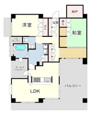 ForYou湊川公園の間取り画像