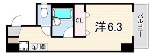 眺港苑の間取り画像