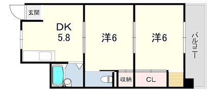 リアライズ猪名寺の間取り画像