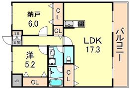 フローレンス夙川2の間取り画像