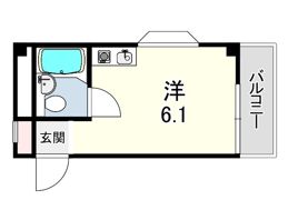 花の希ハイツの間取り画像