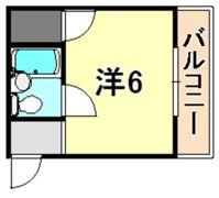 カサベラエステ三宮の間取り画像