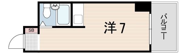セントラルハイツ湊川の間取り画像