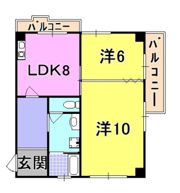 エイコースカイハイツの間取り画像