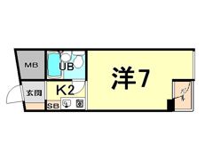 プリエールJR塚口駅前の間取り画像