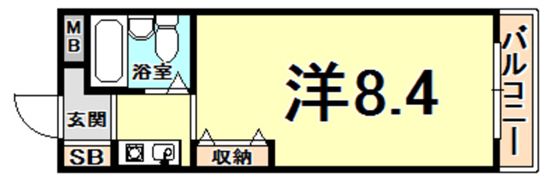 ローレル西宮北口の間取り画像