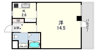 コータース武庫之荘の間取り画像