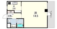 コータース武庫之荘の間取り画像