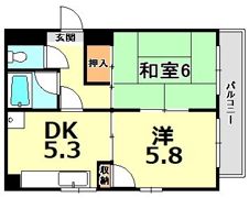 シャルムMITIの間取り画像