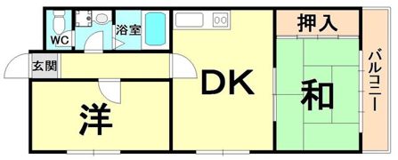 さくらビルの間取り画像