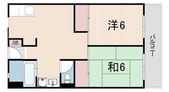 大三マンションの間取り画像