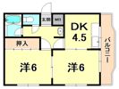 アムール曙の間取り画像