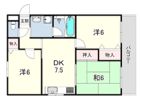 ウエストコート芦屋の間取り画像