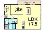 エルドラド甲東園の間取り画像