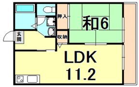 ハイツセルリアンの間取り画像