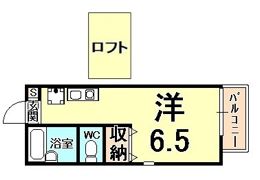 アーバンライフ関西学院大学前の間取り画像