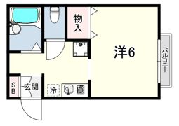 アイズ・ヴィラ岡本の間取り画像