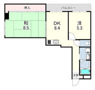 第2七耀マンションの間取り画像