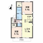シャルマン芦屋の間取り画像