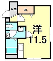 ニューコーベビルの間取り画像