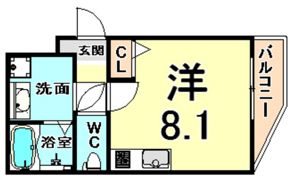 ノイヴェル杭瀬の間取り画像