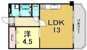 メインステージ里中の間取り画像
