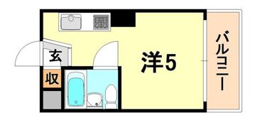 リビース湊川の間取り画像