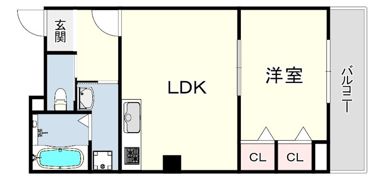 プラネットハイツKOBEの間取り画像