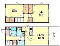 アスピア本山中町の間取り画像