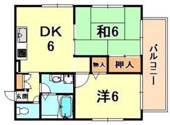エトワール六甲の間取り画像