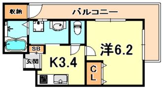 ときわ六甲レクランの間取り画像