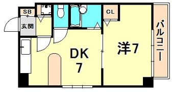 ヴィヴァンデ上甲子園の間取り画像