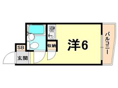 ネオダイキョー夙川の間取り画像
